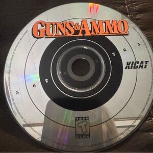 Guns & Ammo Xicat PC‎ Game Teen Rated Shooting Target CD-ROM